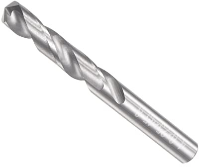 CoCud Solid Carbide Drill Bits, 4.7mm Diameter, YG6 (C2/K20) Tungsten Carbide Straight Shank Twist Drill Bits - (Applications: for Stainless Steel Alloy), 1-Piece