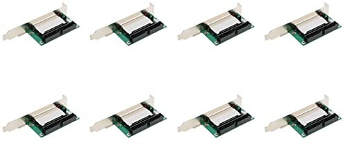 BRIUERG 8X 40-Pin Compact Flash Card to 3.5 Ide Converter Adapter Pci Bracket Panel trasero
