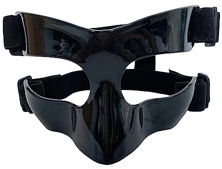 JISADER Maschera da Basket Maschera per Il Viso Protezione per Il Naso Copertura Protettiva per Il Viso Maschera per Visiera per Feste