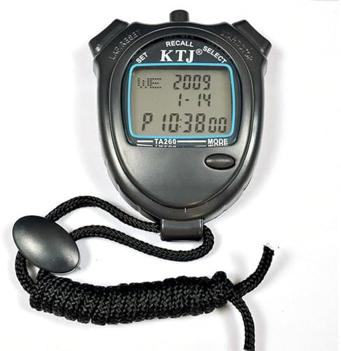 TopHomer Stoppuhr Timer, Multifunktions großes Display Digitale Handheld Sport Timer Alarm Stoppuhr für Schwimmen Laufen Sport Training (Typ B)