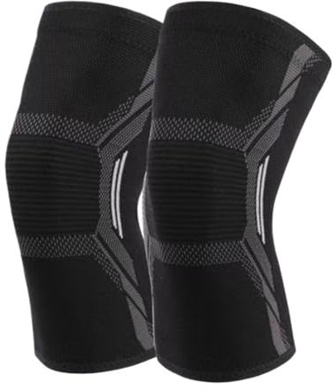 RUVOO Volleyball Knee Pads Unisex Suitable For Dance Basketball Football Volleyball Sports Knee Pads Knee Pads Work(White,S)
