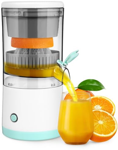 PRETYZOOM Extracteur De Jus Électrique Presse-citrons Et Oranges Appareil Rechargeable Compact Et Portable Pour Jus Frais