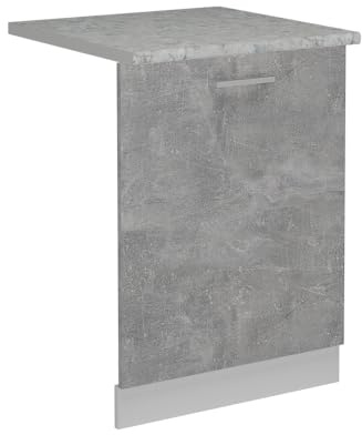 Vicco Panel Frontal R-Line, Hormigón, 60 cm