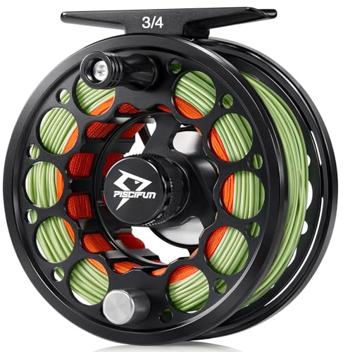 Piscifun Sword Fly Fishing Reel, CNC-Machined Aluminum Alloy Fly Reel