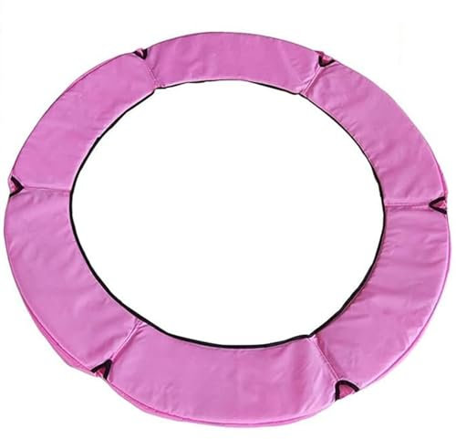 Trampolin Randabdeckung Sicherheitsmatte Federabdeckung Ø 140cm 150cm, Trampolinzubehör,Randschutz, Sicherheitsmatte, UV-resistent, Reißfestes(Pink,1.2m)
