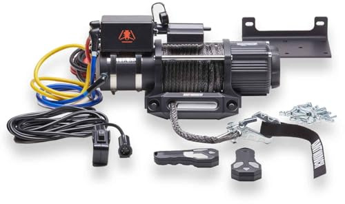 Elektrische Seilwinde ANTWINCH ATTA 5S Kunststoffseil 5000LB 2.3t 12 V