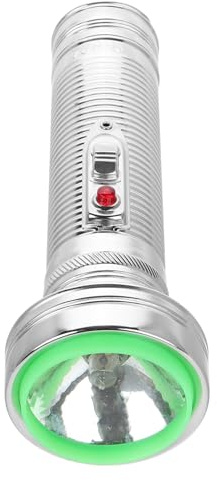 KOMBIUDA Lampe Torche Rétro Aluminium Vintage pour Usage Rural Lampe de Poche Légère et Pratique pour Maison et Promenade Nocturne Décoration Authentique Style Années sans Piles