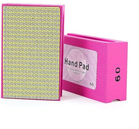 Startbuymore Piastrelle abrasive multiuso con spugna smerigliata per progetti di restauro su superfici in vetro e pietra (grana 60)