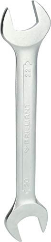 BRILLIANT TOOLS BT010909 Doppel-Maulschlüssel, 20 x 22 mm [Powered by KS TOOLS]