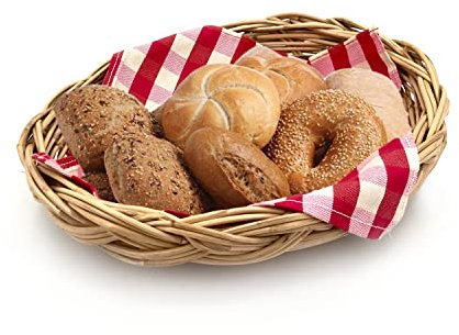 2PC Fish & Chips Bamboo serving basket Thai Handmade sticky rice both home use and restaurant traditional bamboo baskets kitchen & dining Rattan Woven Baskets Loincloth Basket Vegetables Bread