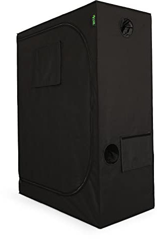 Growerz® GrowTNT120-Grow Tent 120 x 60 x 160 cm para Cultivar en Espacios pequeños, Tienda hidropónica con Ventana de fácil visualización, Tienda de Cultivo Interior 120L