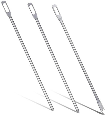 3 Stück Einfädler mit Kordelzug,schnell und einfach Metall Einfädlerwerkzeug,Kordelzug Ersatznadel für Hoodies,Jacken,Badehosen,Hosen, Sweatpants,Shorts