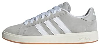 adidas Hombre Grand Court Base 00S Shoes, Grey Two/Cloud White/Gum, 44 EU