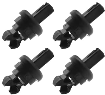 Adunsiaoto 4 Stück Auto Befestigung Clip, Kofferraum-Hutablage-Clips, Heckklappe Paketablage Schnuraufhänger Clips, Clips Für Auto-Halterungen 7705099001 8200675047