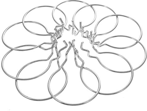 HEALEEP 10stücke Pegboard Haken Für Tassen Robuste Doppelte Drahtaufhänger Für Lochwände Für Werkstätten Garagen Und Verkaufsflächen Optimale Aufbewahrungslösung Für Zubehör