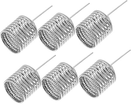 TOYANDONA 6pezzi Contenitori in Acciaio Per Fertilizzanti Da Cestini Per Fertilizzanti Da Piantagione Accessori Giardinaggio Per Bonsai e Piante in