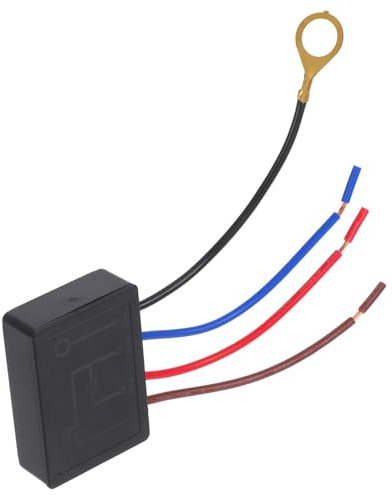 HIAKDOFT Interruttore Tattile Dimmerabile Interruttore Dimmer Interruttore Luce Dimmerabile Adattatore Per Lampada Touch Interruttore a Sfioramento Per Lampada Interruttore Tocco Abs