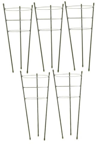 DECOMELODY 5juegos Jaulas De Soporte para Plantas Maceta para Tomates Soporte para Plantas Trepadoras