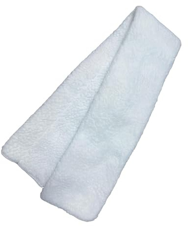 Homyl Copricintura per Cavallo, Traspirante, Anti-Sudore, Facile da Indossare E da Togliere, Anti-costrizione, per Salto Ostacoli, Dressage E Equitazione Qu, Bianco