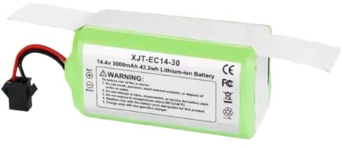 Batería De Iones De Litio De 14,4 V Y 2600 MAh, Compatible Con Conga, Excellence 990 Y 1090, Y Con RoboVac, 11, 11S, 12, 35C Y X500.(4500mah)