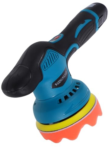 Veemoon Cordless Electric Wax Polisher Adjustable Speed Handheld Eccentric Battery Buffer for Auto Detailing Flat Portable Polishing Machine Enhances Efficiency and Stability