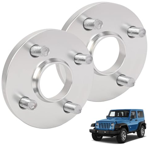 4x100mm Spurverbreiterung, 2pcs 15mm Spurplatten für 16-15 Mini One/Cooper/S/JCW/Coupé/Roadster/Clubman, M14x1.25 Stehbolzen & Nabenbohrung 56.1mm
