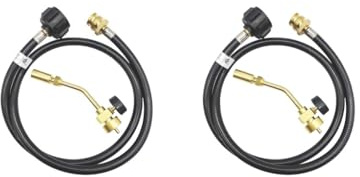 Lot de 2 serrures multi-usages pour chalumeau au propane 1,5 m