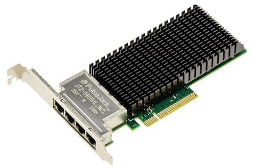 KALEA-INFORMATIQUE Carte PCIe Gen4 x8 4 Ports RJ45 10G Intel E610-XT4 | Carte réseau PCIe Gen4 x8 quatre ports RJ45 Multi-Gigabit 10G/5G/2,5G/1G avec chipset Intel E610-XT4 gravé en 7 nm.