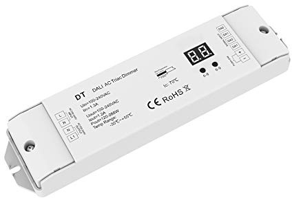 LEDUX Triac DALI Dimmer 230V / 288W, 1 Kanal Ausgang, 0-100% Dimmbereich (230V DALI Dimmer)