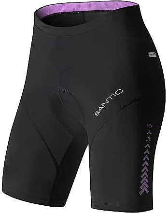 Santic Cuissard Cycliste Femme Rembourré Cuissard Cyclisme Cuissard Velo Short Cycliste