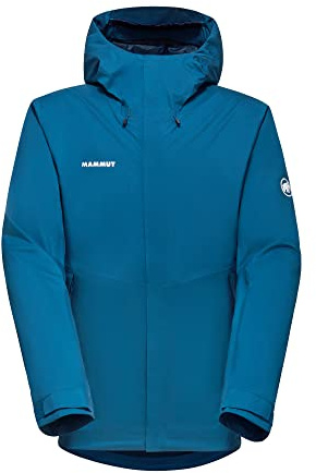 Mammut Men's Alto Hs Hooded Jacket Men's Hardshell Jackets (Pack of 1), deep ice, M