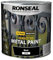 Ronseal Direct to Metal Paint Black Satin 2.5L