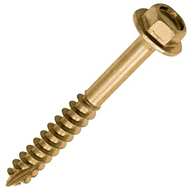 TIMCO Solo Advanced Sechskant-Holzschrauben, 6,0 x 25 mm, 100 Stück
