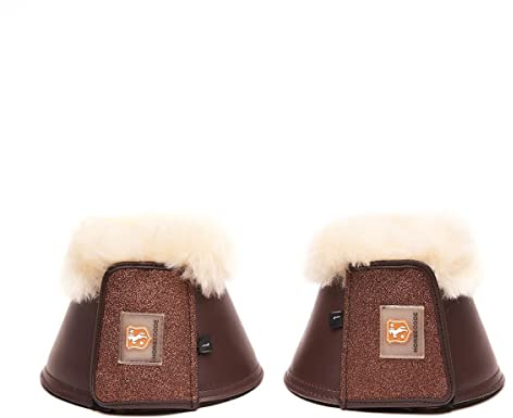 Horsecode Hufglocken Brown Glamour XL