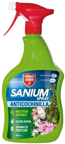 Protect Garden Sanium Spray Anticochinillas, Insecticida Sistémico de Listo