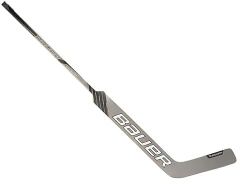 Bauer GSX Composite Goalie Schläger - Senior Links 26', Farbe:Silber/Schwarz, Goaliebiegung:P31