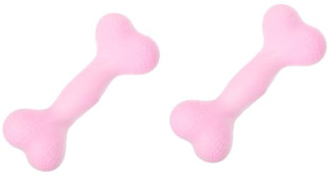 FRCOLOR 2st Kauspielzeug Für Hunde Hundespielzeug Aus Gummi Hundeknochen Spielzeug Aggressive Kauspielzeuge Knochenkauspielzeug Robustes Hundespielzeug TPR Der Hund Großer Hund