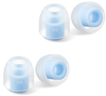AZLA SednaEarfit Origin (SS) – Embouts pour écouteurs antibruit – Embouts compatibles avec écouteurs filaires, écouteurs filaires, écouteurs antibruit