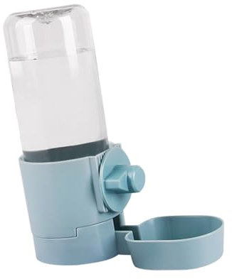 MERRYHAPY Distributeur Automatique Eau pour Chien Abreuvoir pour Lapin Récipient Suspendu pour Cage à Chat Bol Eau Antidérapant pour Animaux De Compagnie