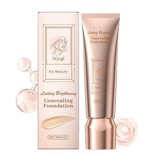 Liquid Glow Illuminator,Hyaluronic Tinted Serum Foundation,Lightweight Water-Based Tinted Serum with Foundation-Like Coverage,Glow Illuminator,Bronzing Drops For a Sun-Kissed Glow (Natural)