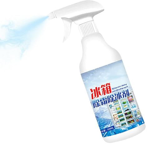 Isborttagningsspray för kylskåp - 500 ml flytande avfrostningslösning för kylskåp och frysar, livsmedelssäker avfrostare | islagerlösningsmedel, rengörande