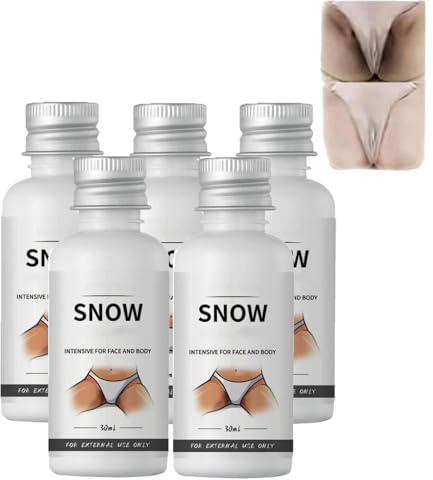 5PC Creme Eclaircissante Parties Intimes, Whitening Cream For Sensitive Areas, Skin Lightening Cream, Crème éClaircissante Pour Les Zones Intimes, Crème Blanchissante Pour Parties Intimes (5)