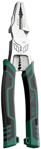 Pinze da guardalinee multifunzione da 22,9 cm con impugnatura ergonomica, strumento manuale robusto per una gestione efficiente dei fili