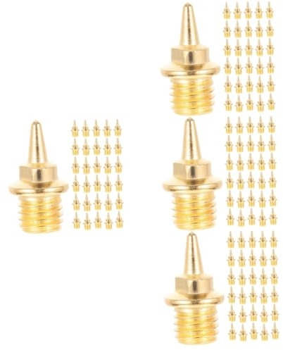 Toyvian Clavos De Repuesto para Zapatillas De Atletismo Clavos De Atletismo Clavos De Distancia Clavos De Repuesto para Pista Clavos De Repuesto para Zapatillas De 48 Piezas x 4