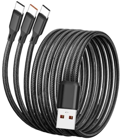 UCEC 3 in 1 Multi Charging Cable, USB C Phone Charger Cables, 1.25M