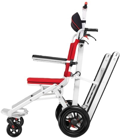 Elektrischer Treppensteiger-Rollstuhl Für Senioren, Vollautomatisches Treppensteiger. Rahmen Aus Aluminiumlegierung, 12-Ah-Lithium-Akku, Tragkraft 100 Kg. A