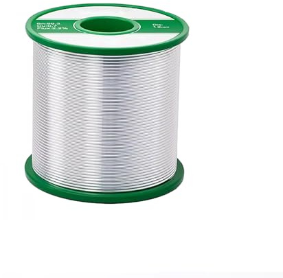 Fil à souder sans plomb 100 PPM 700 g avec contenu 2 % de flux de soudure électrique en alliage à souder 99,3 % étain -1,0 mm