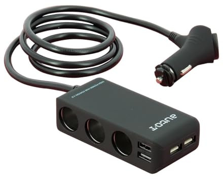 Auto T 540308 Multiprise 12/24 V Plus 4USB Forte Puissance 6, 8 à
