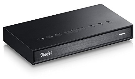 Teufel Streamer Universeller WLAN- und Bluetooth-Netzwerkspieler Multiroom Schwarz