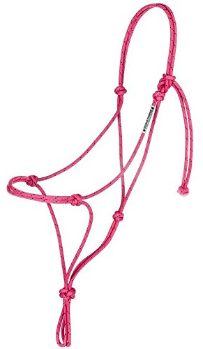 Nrs Buck Brannaman Reata Color Halter Red/Tan Horse